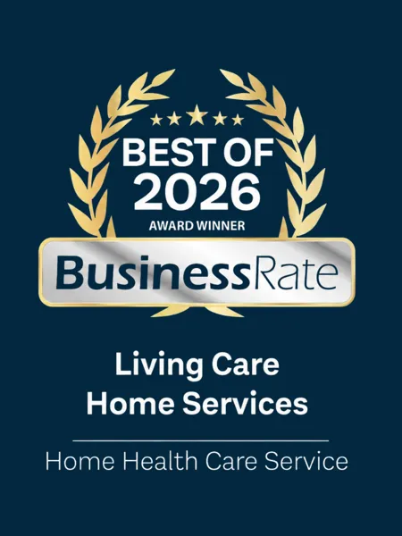 BusinessRate Best of 2026 Award Winner, Living Care Home Services